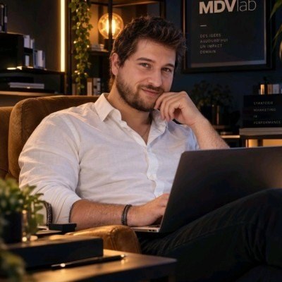 Matthieu, fondateur de MDVlab, interlocuteur direct des dirigeants de PME